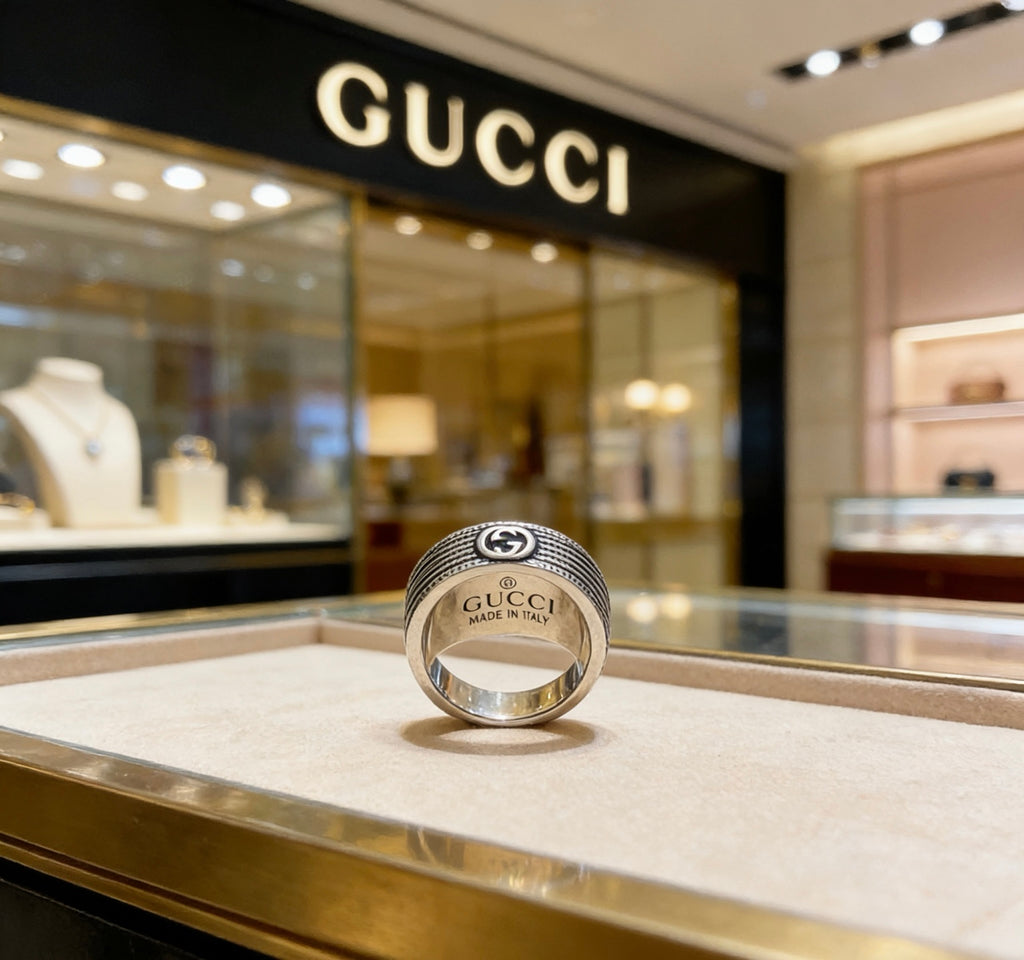 Gucci Anger Forest Interlocking G Ring - album image 4
