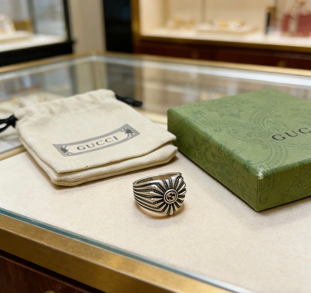 Gucci Anger Forest Interlocking G Ring - album image 7