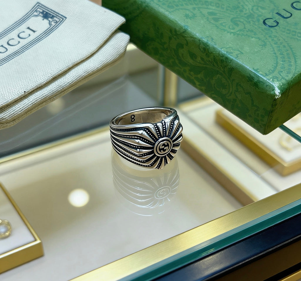 Gucci Anger Forest Interlocking G Ring - album image 5