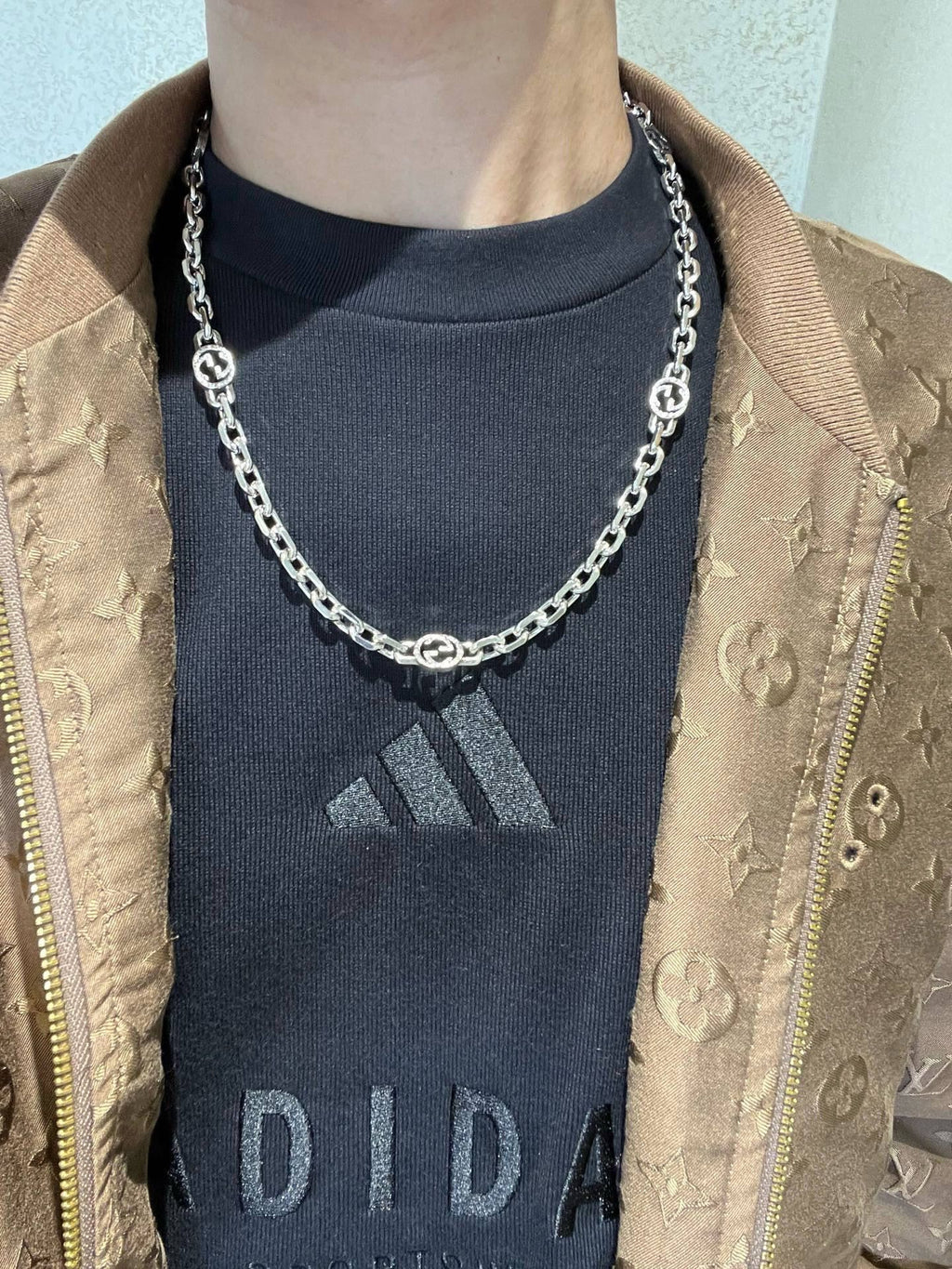 Gucci Anger Forest Interlocking G Chain Necklace - album image 6