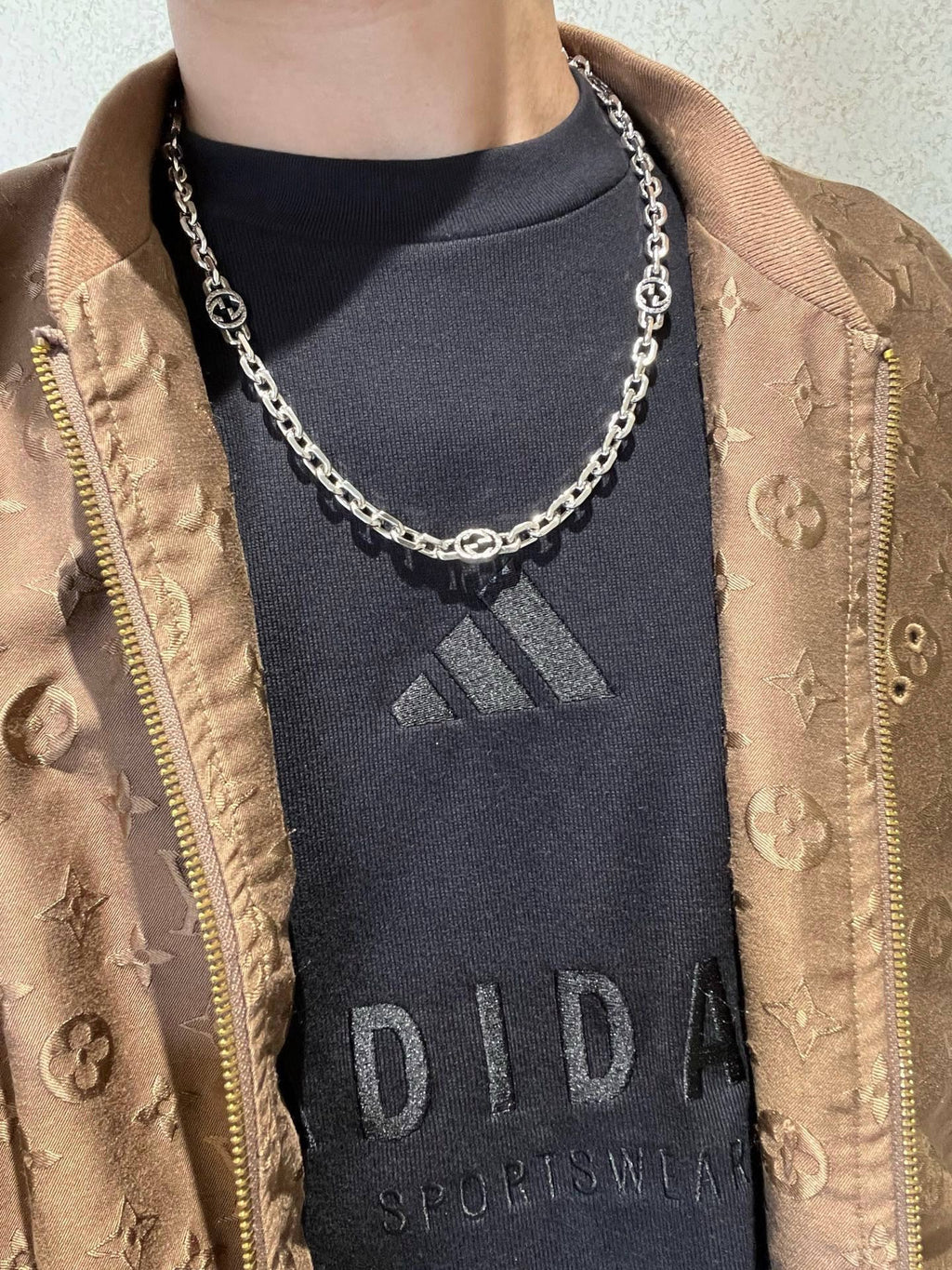 Gucci Anger Forest Interlocking G Chain Necklace - album image 9