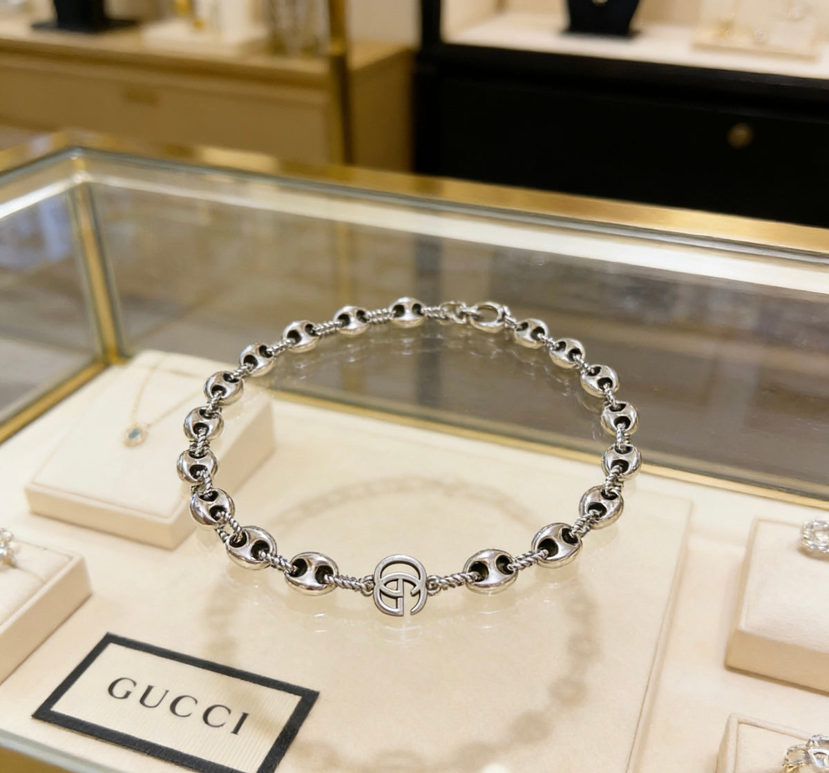 Gucci Anger Forest Interlocking G Chain Necklace - album image 8