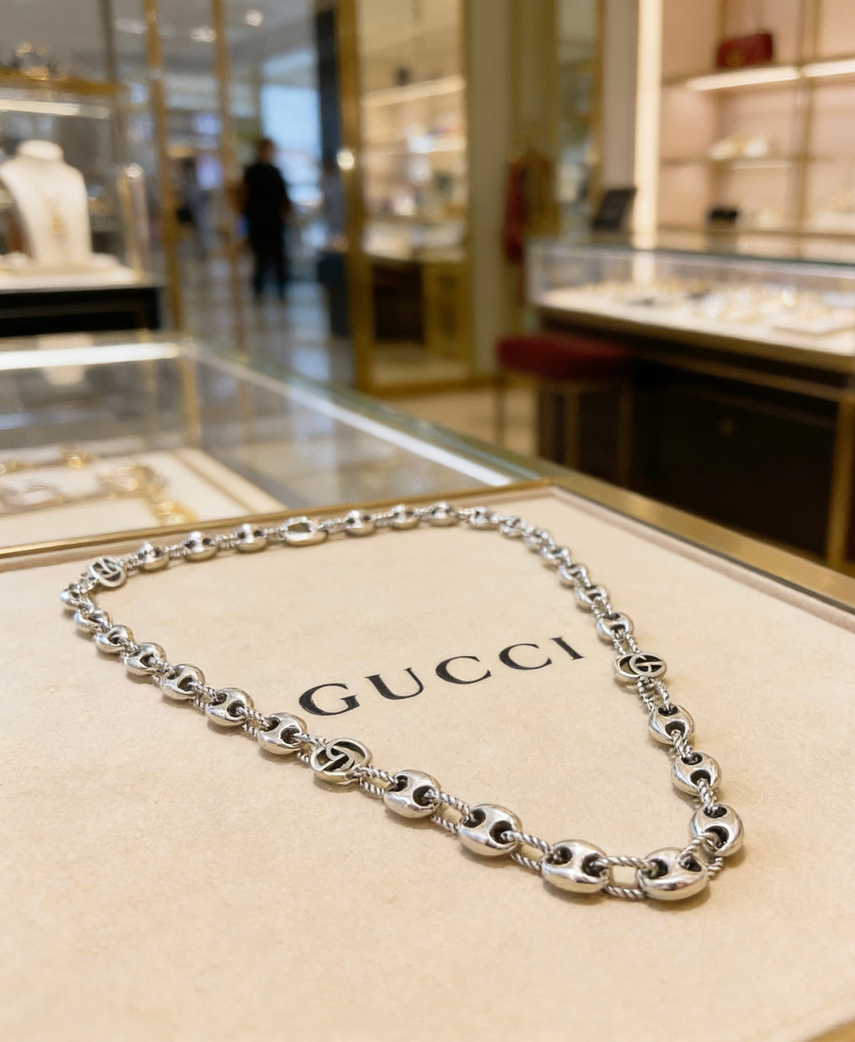 Gucci Anger Forest Interlocking G Chain Necklace - album image 7