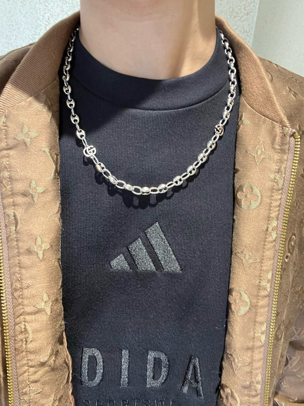 Gucci Anger Forest Interlocking G Chain Necklace - album image 3