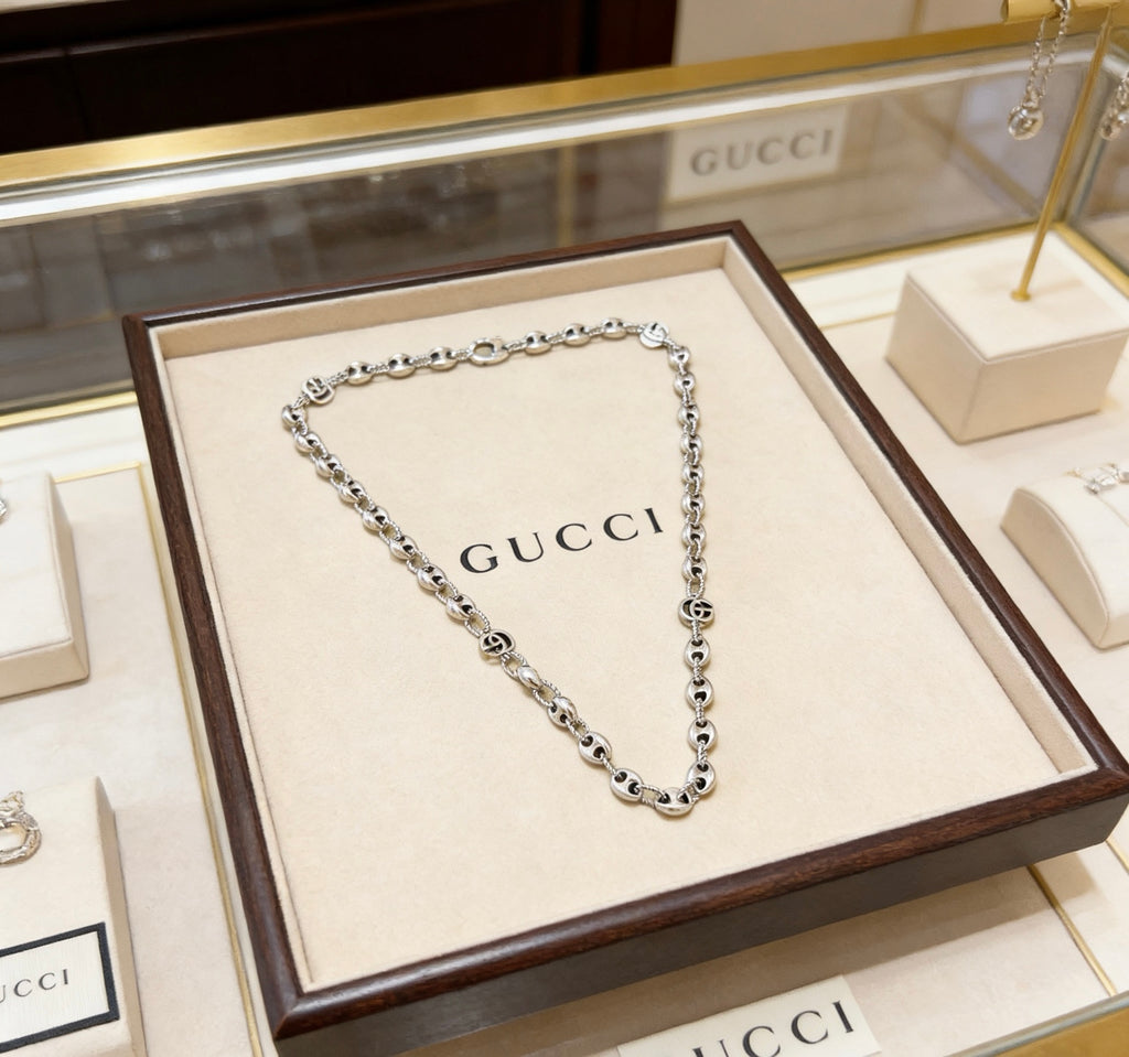 Gucci Anger Forest Interlocking G Chain Necklace - album image 1