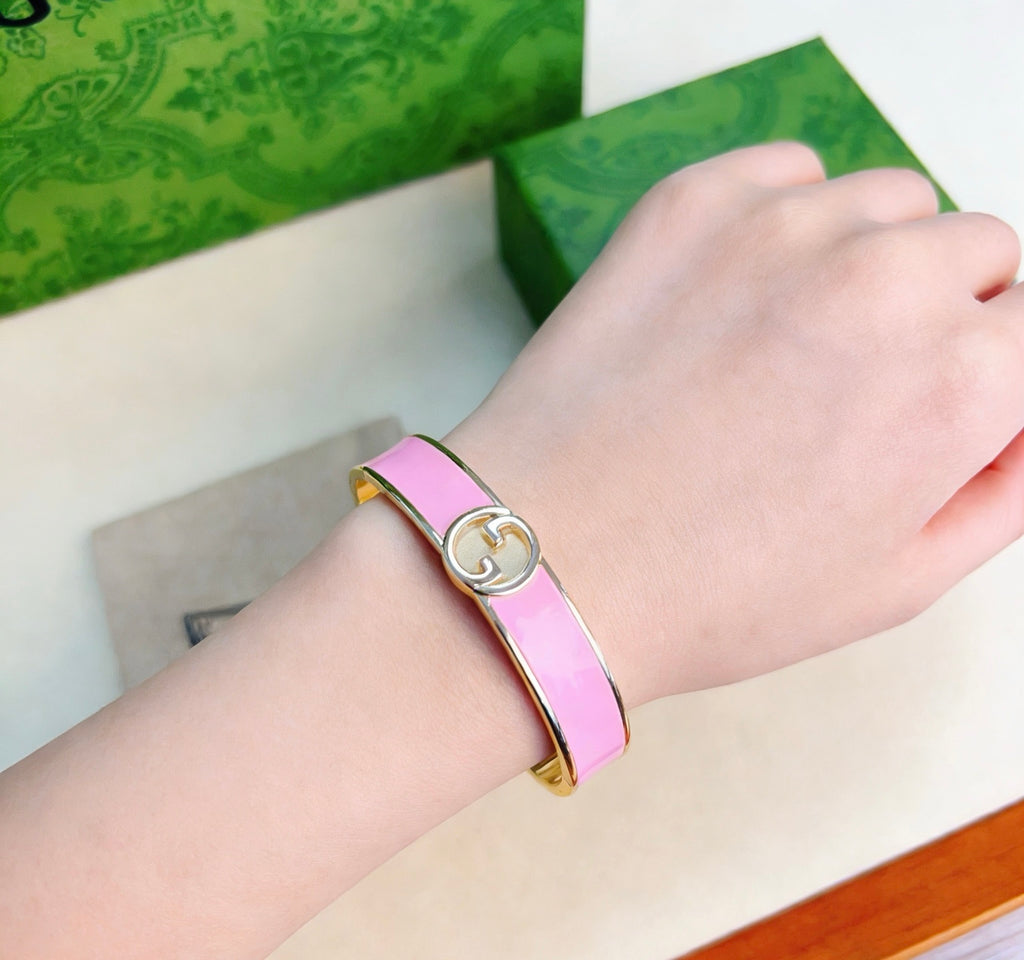 Gucci Anger Forest Interlocking G Antiqued Bangle - album image 6