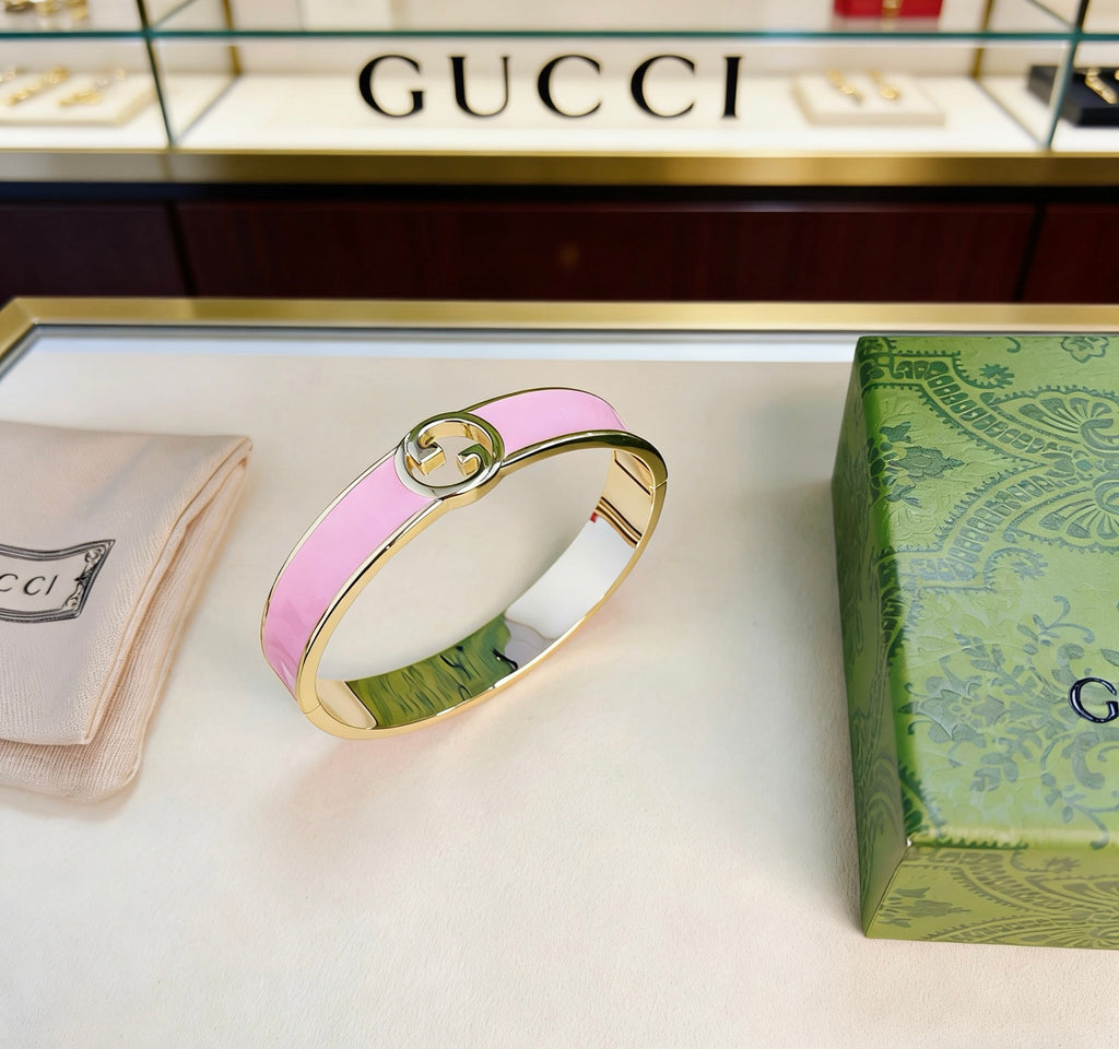 Gucci Anger Forest Interlocking G Antiqued Bangle - album image 9