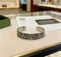 Gucci Anger Forest Interlocking G Antiqued Bangle - album image 1