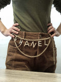 Chanel Gold-Tone Letter Chain Belt - album image 1