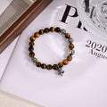 Chrome Hearts Amber Brown Bead Bracelet - album image 1