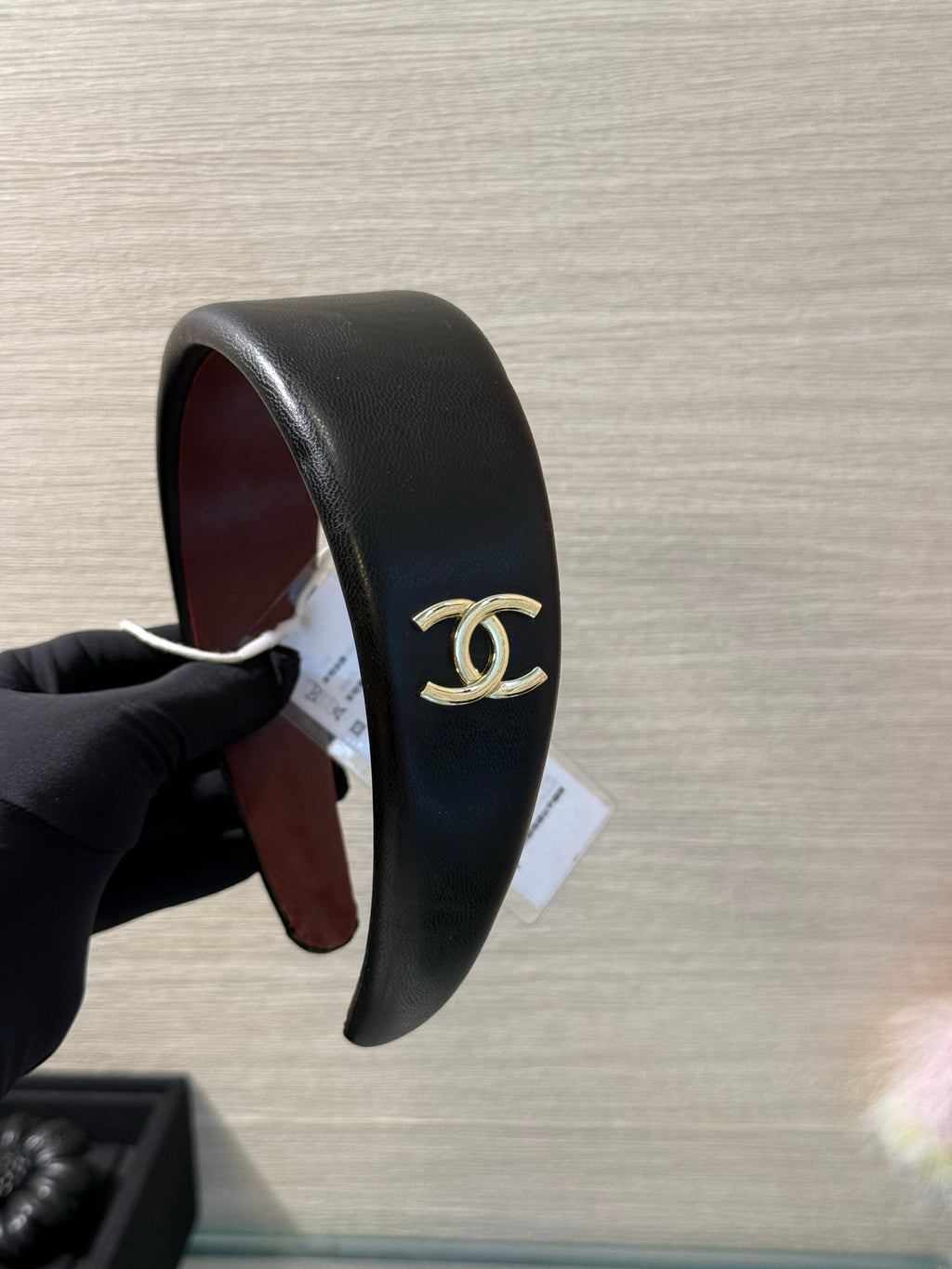 Chanel Interlocking C Gold-Tone Headband - album image 5