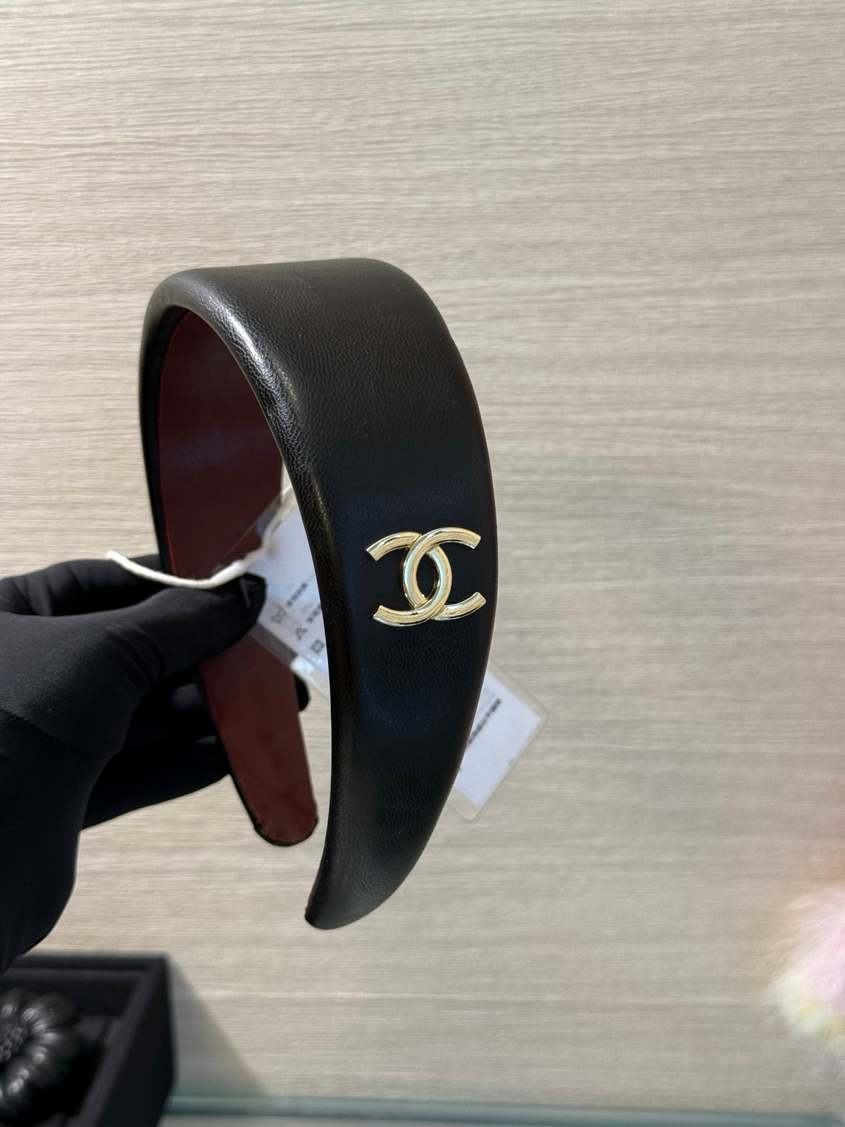 Chanel Interlocking C Gold-Tone Headband - album image 5