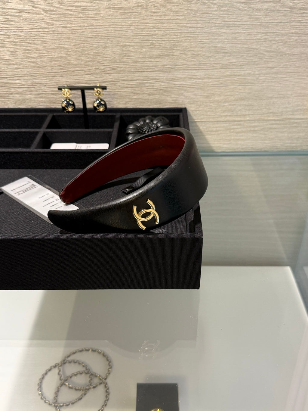 Chanel Interlocking C Gold-Tone Headband - album image 1