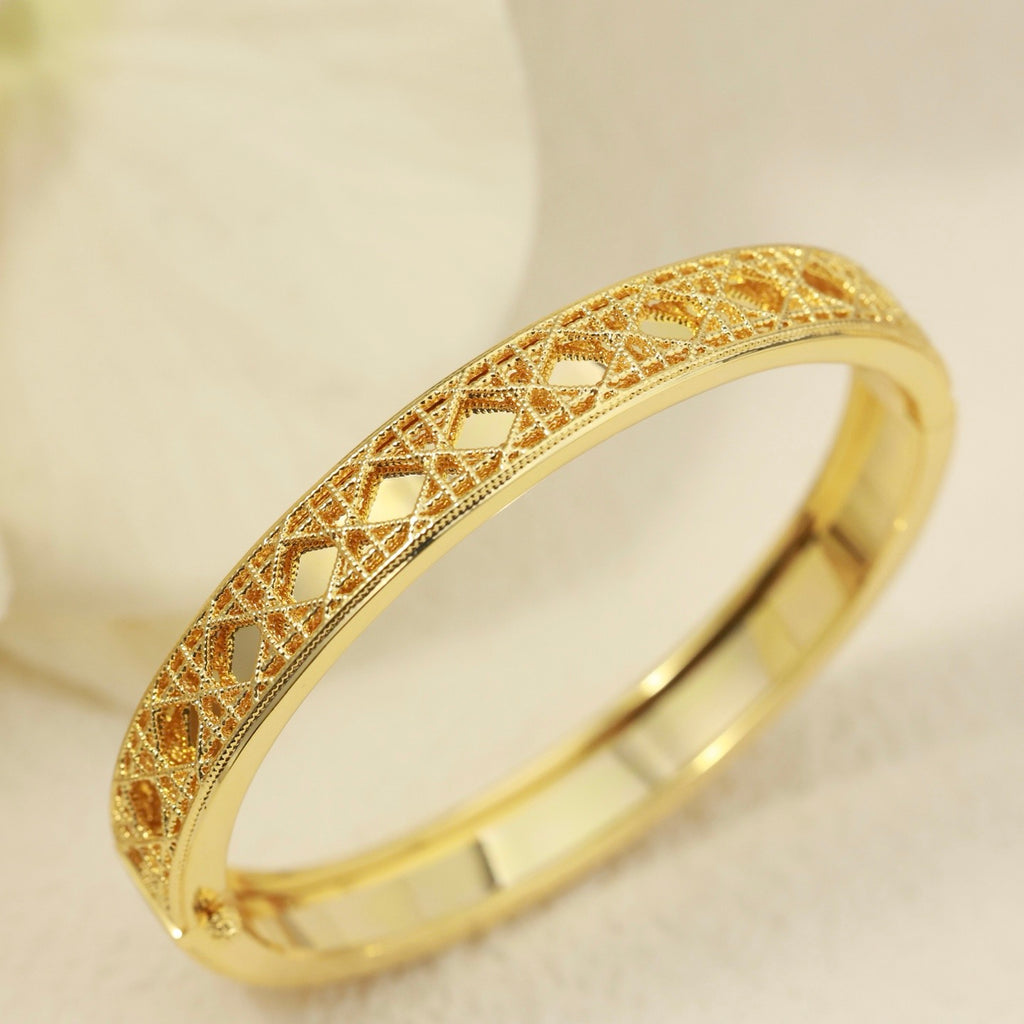 Dior Openwork Floral Bangle - product image 4