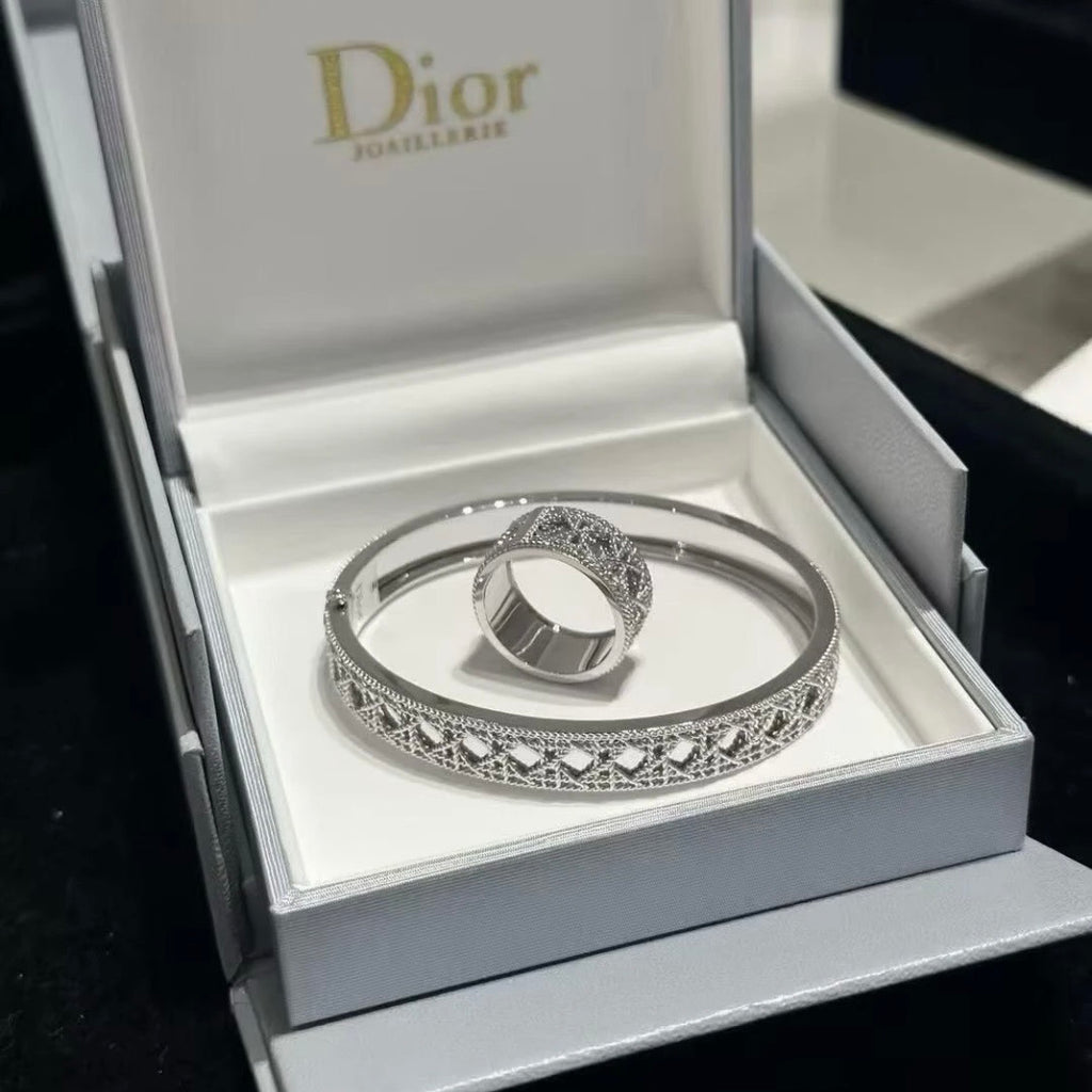 Dior Openwork Floral Bangle - product image 2
