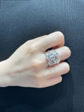 Hermès Silver-Tone Open Anchor-Link Ring - album image 1