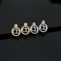 Dior Circular CD Stud Earrings - product image 1