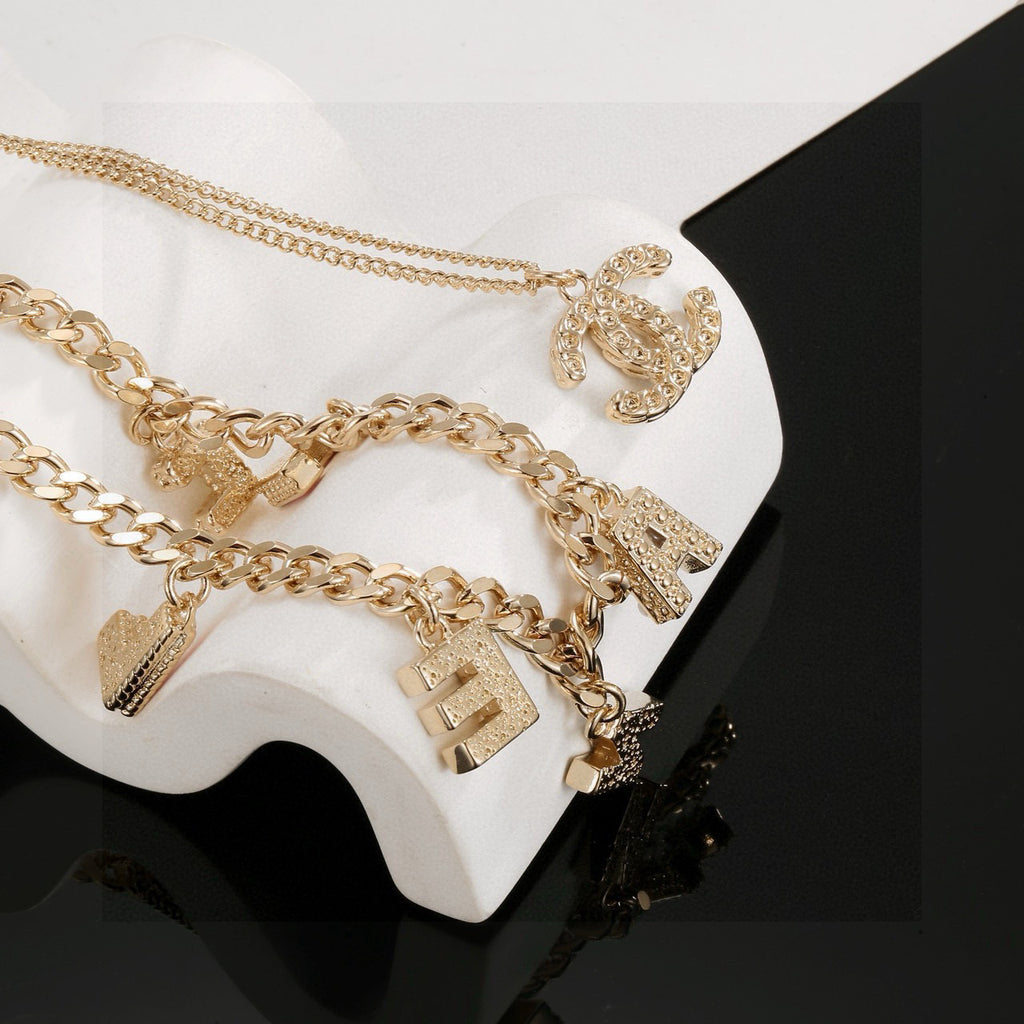 Chanel Interlocking C Chain Necklace - album image 7