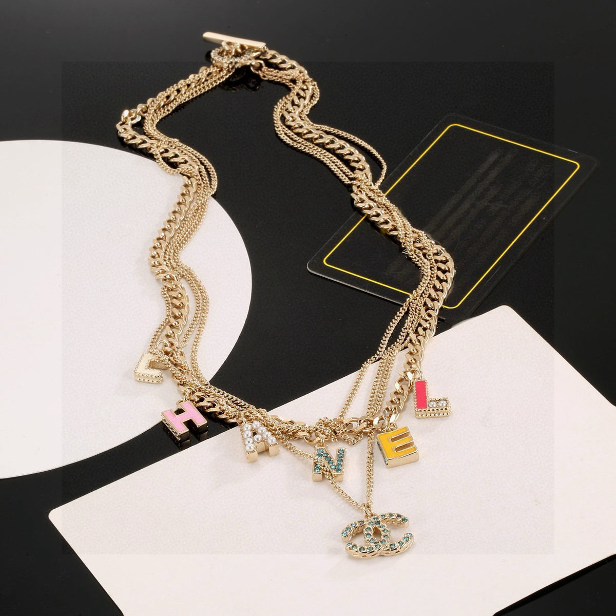 Chanel Interlocking C Chain Necklace - album image 8