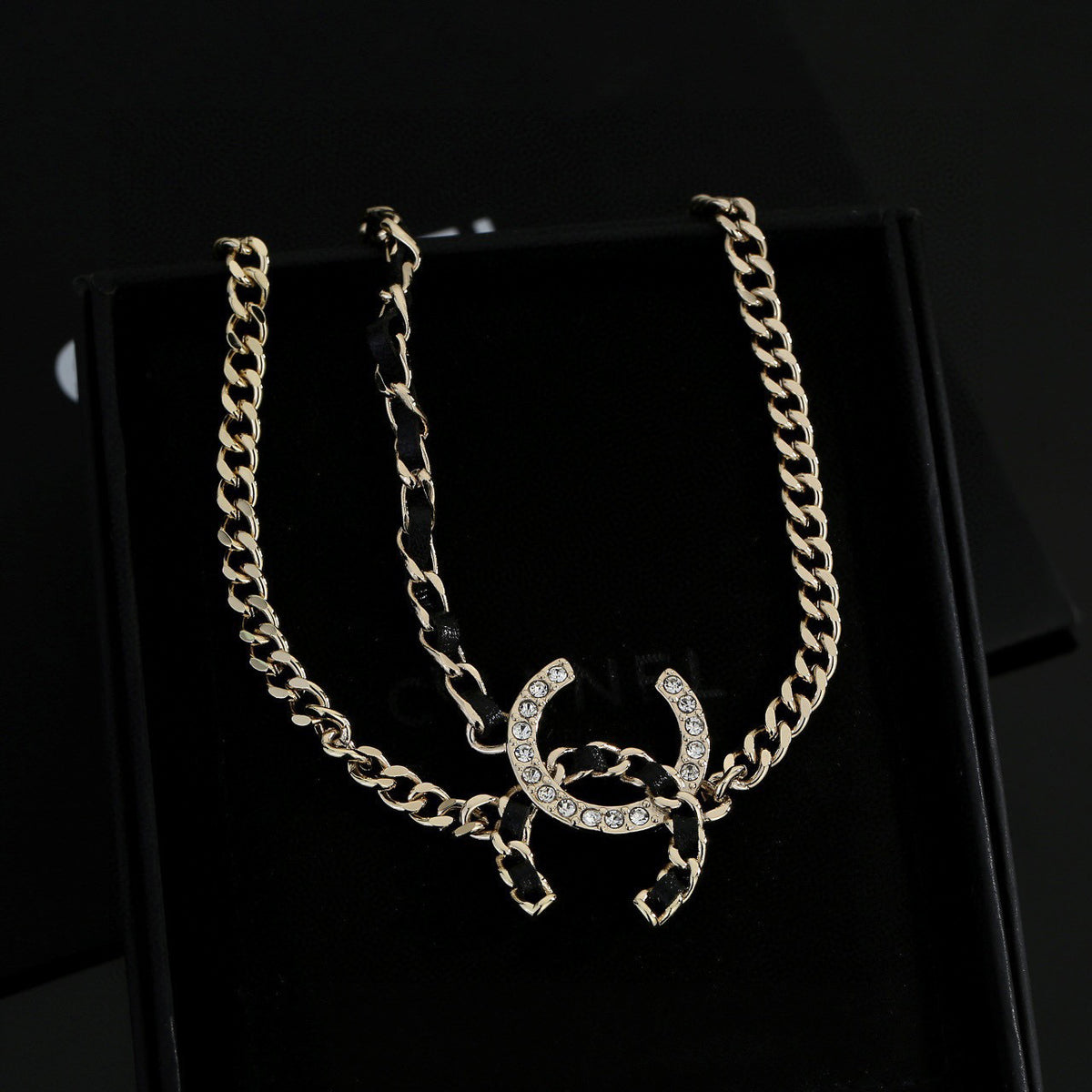Chanel Silver-Tone CC Choker Necklace - album image 5