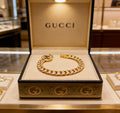 Gucci Gold-Tone Cuban Link Bracelet - album image 1