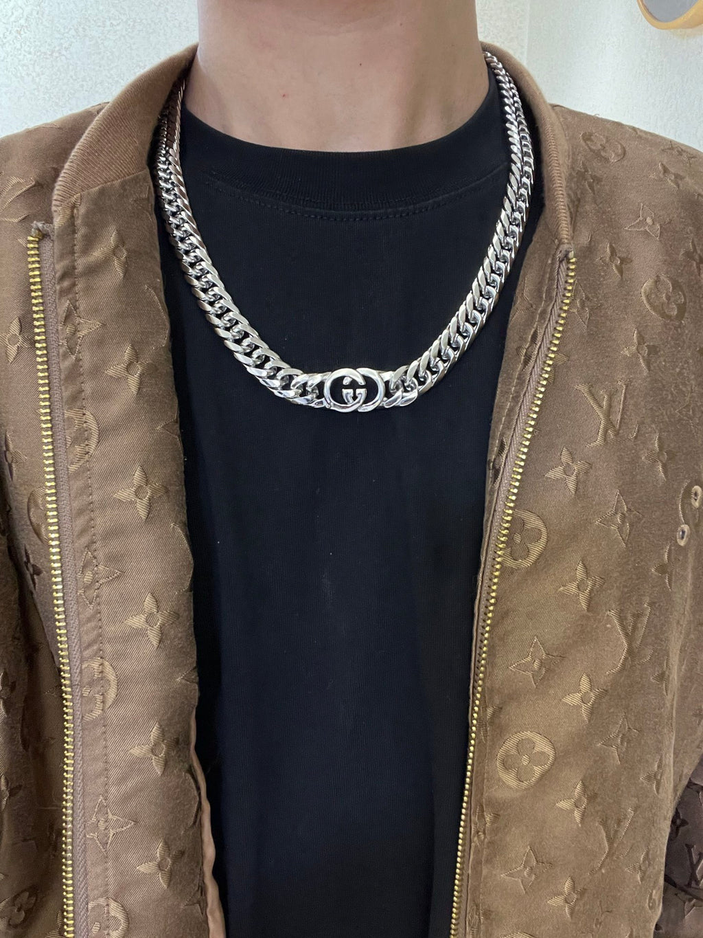 Gucci Anger Forest Interlocking G Chain Necklace - album image 6