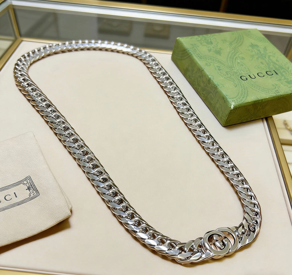 Gucci Anger Forest Interlocking G Chain Necklace - album image 7