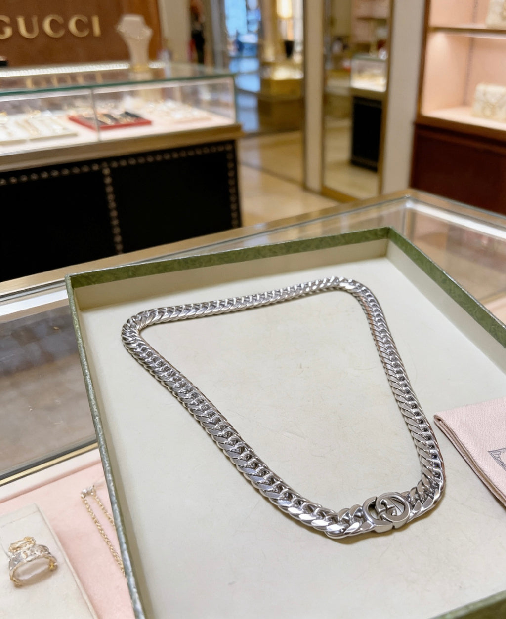 Gucci Anger Forest Interlocking G Chain Necklace - album image 5