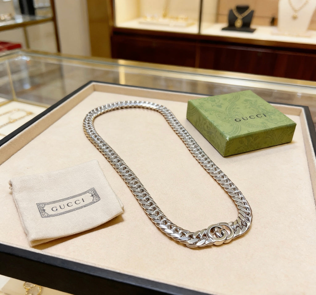 Gucci Anger Forest Interlocking G Chain Necklace - album image 2