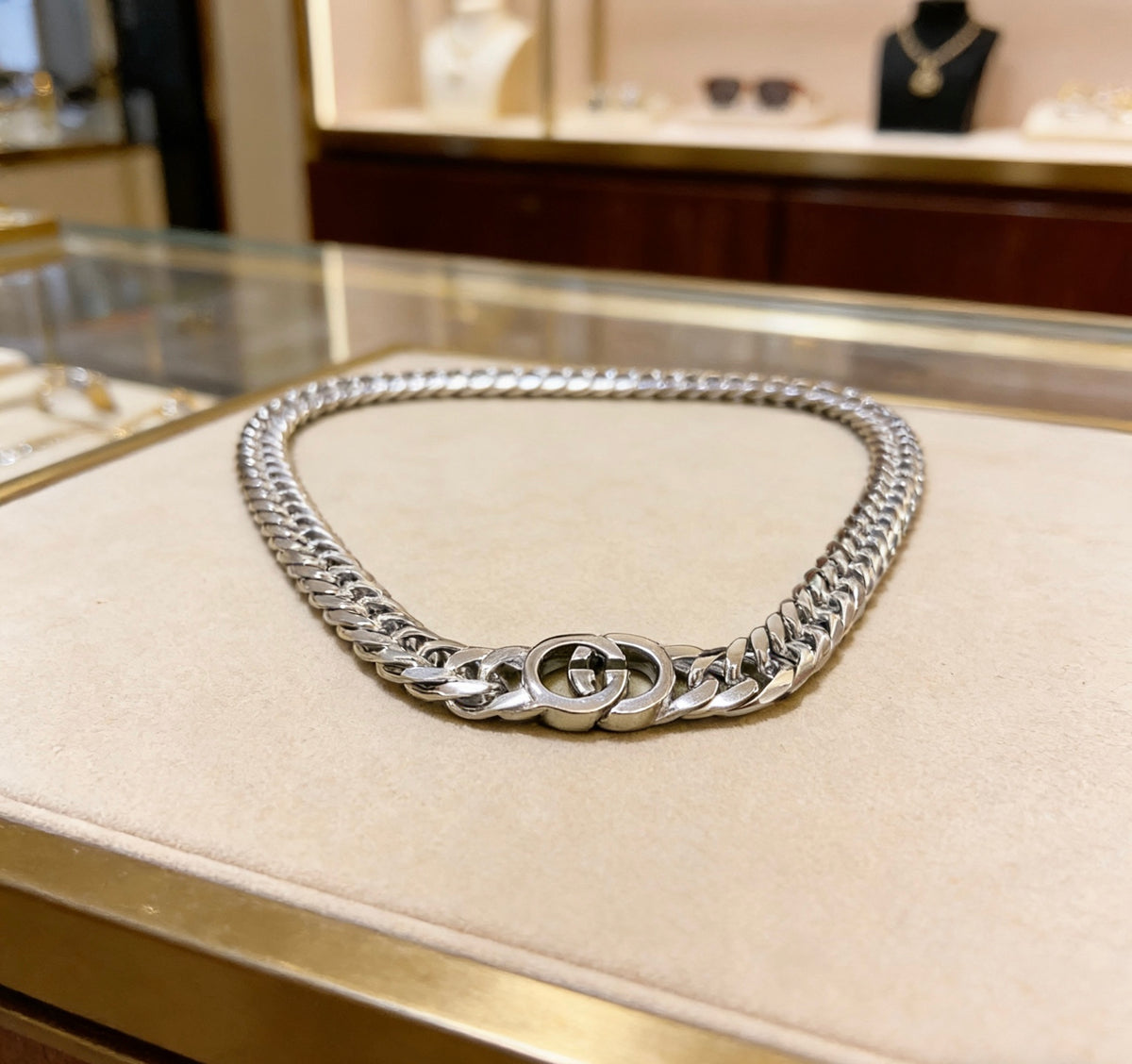 Gucci Anger Forest Interlocking G Chain Necklace - album image 8