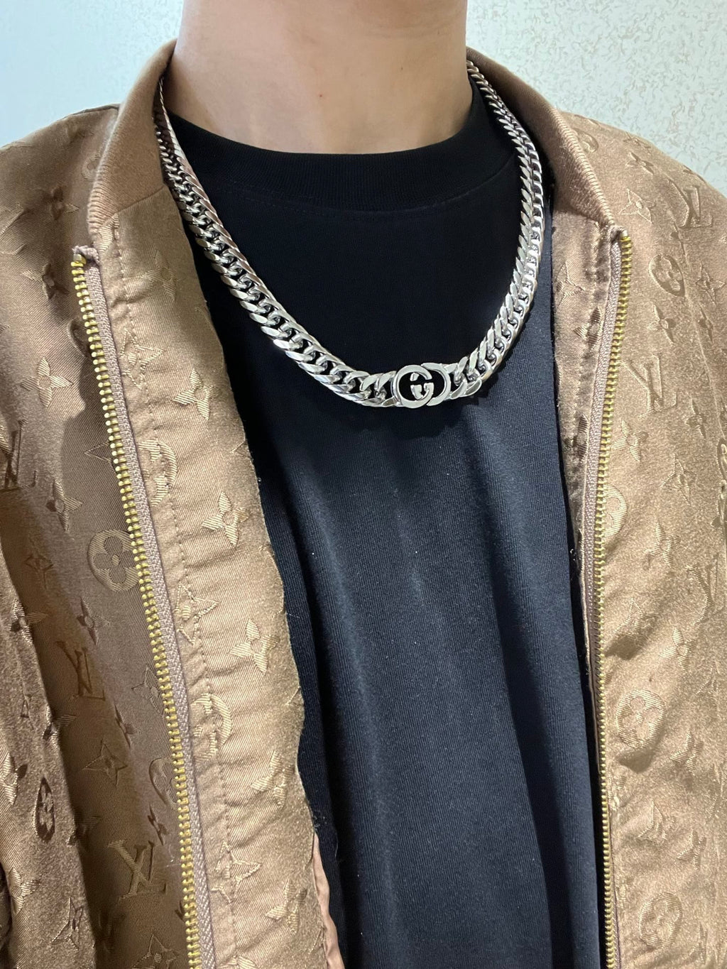 Gucci Anger Forest Interlocking G Chain Necklace - album image 3