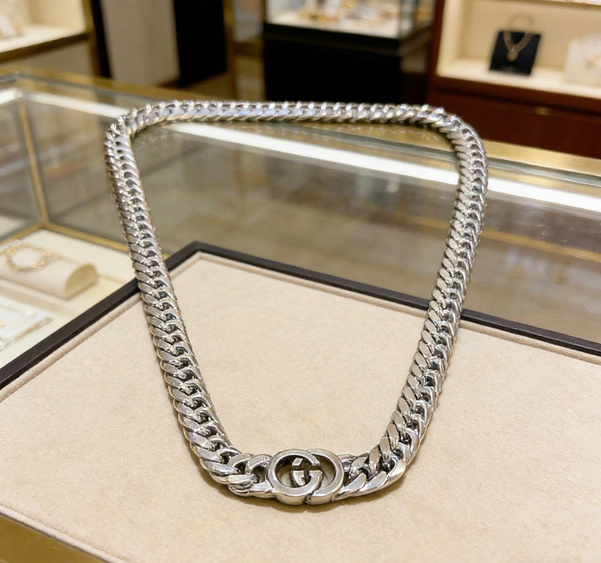 Gucci Anger Forest Interlocking G Chain Necklace - album image 4