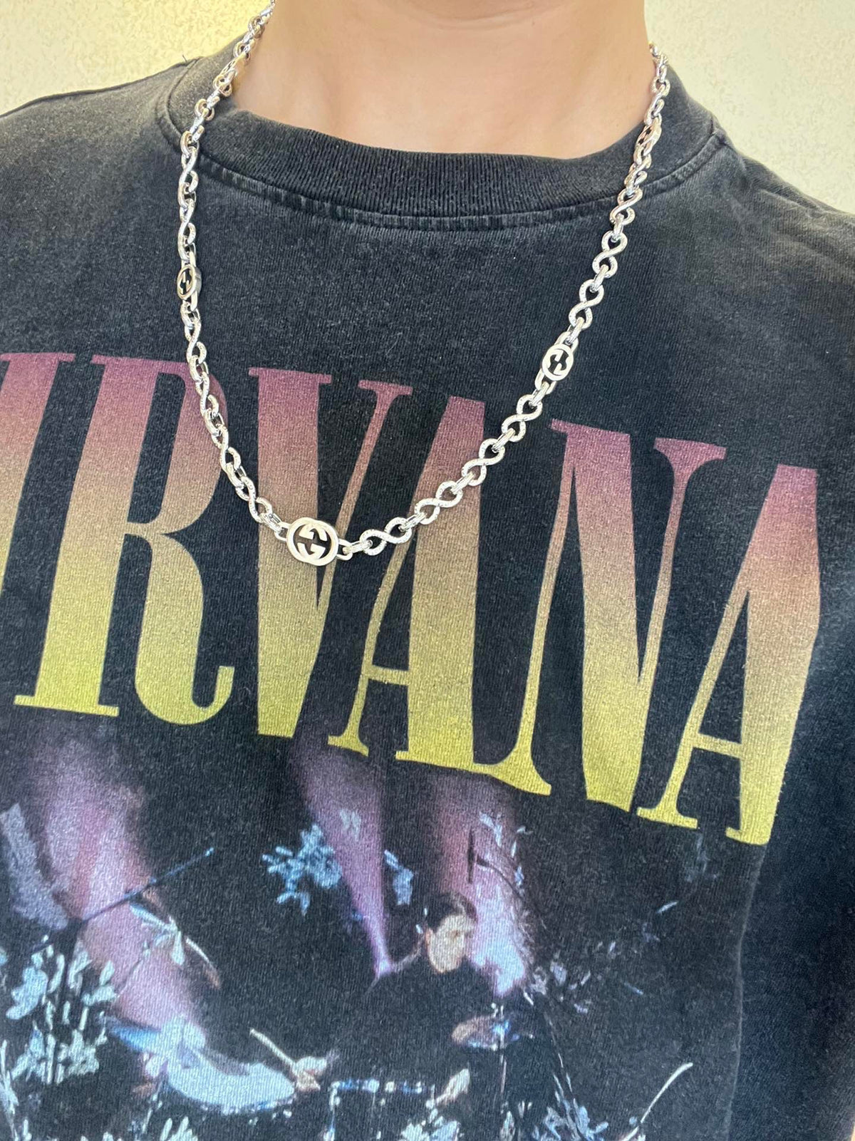 Gucci Anger Forest Antiqued Chain Necklace - album image 5