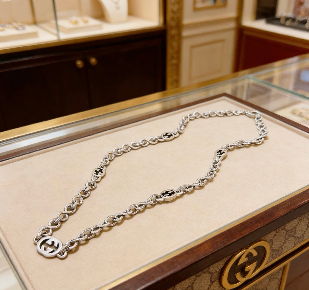Gucci Anger Forest Antiqued Chain Necklace - album image 1