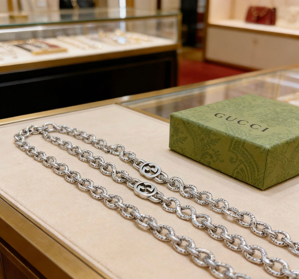 Gucci Anger Forest Antiqued Chain Necklace - album image 4