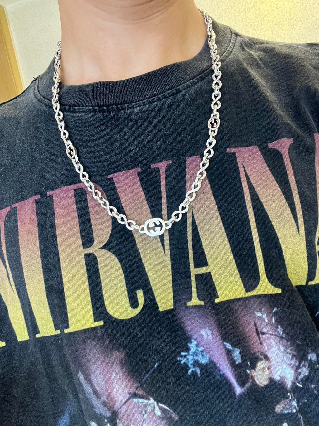 Gucci Anger Forest Antiqued Chain Necklace - album image 8