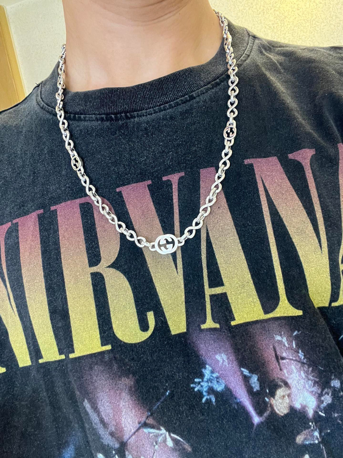 Gucci Anger Forest Antiqued Chain Necklace - album image 8