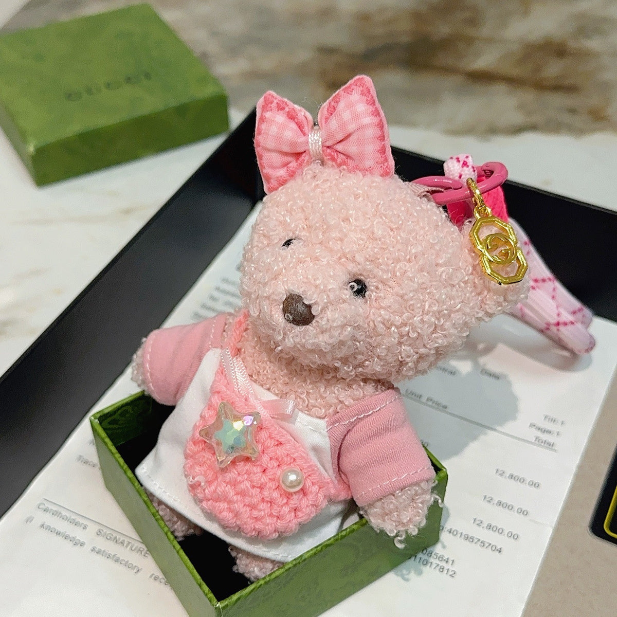 Gucci Anger Forest Interlocking G Key Keychain - album image 3