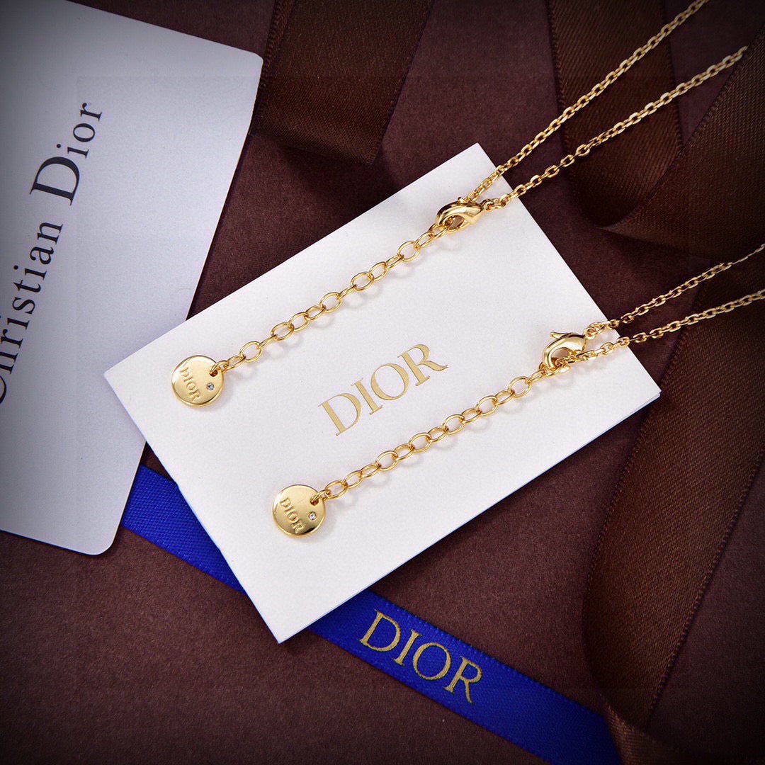 Dior Black Medallion Fine Necklace - product image 3