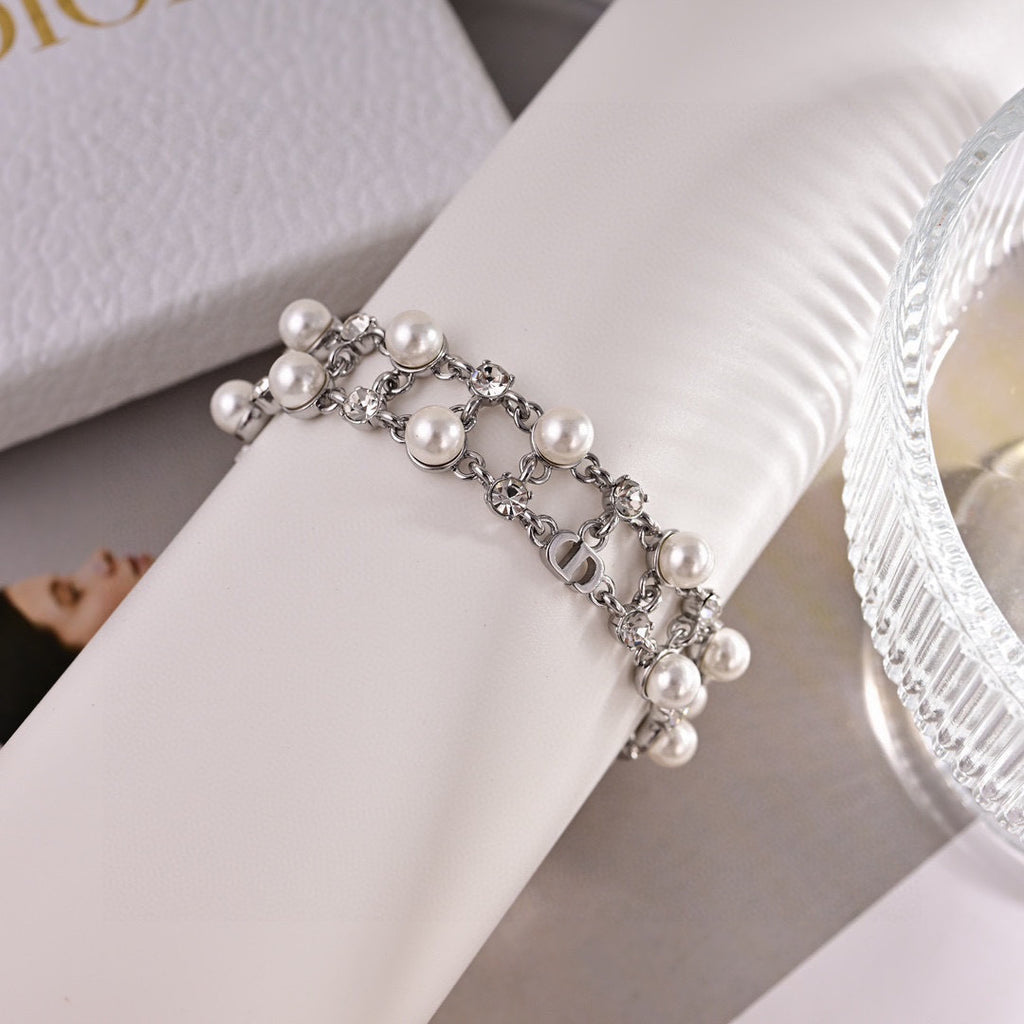 Dior Pearl-Look Open-Link Bracelet - product image 5
