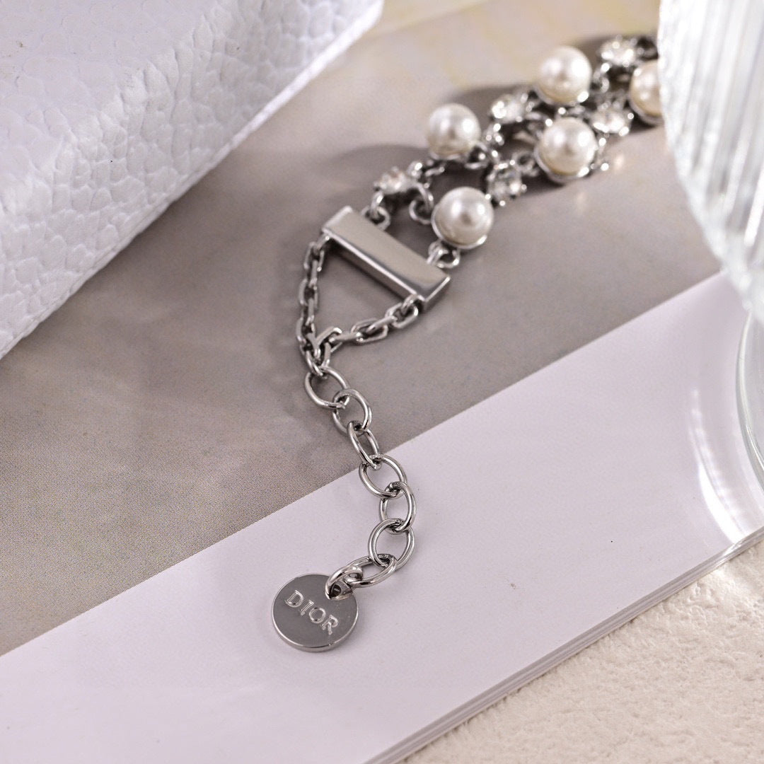 Dior Pearl-Look Open-Link Bracelet - product image 2
