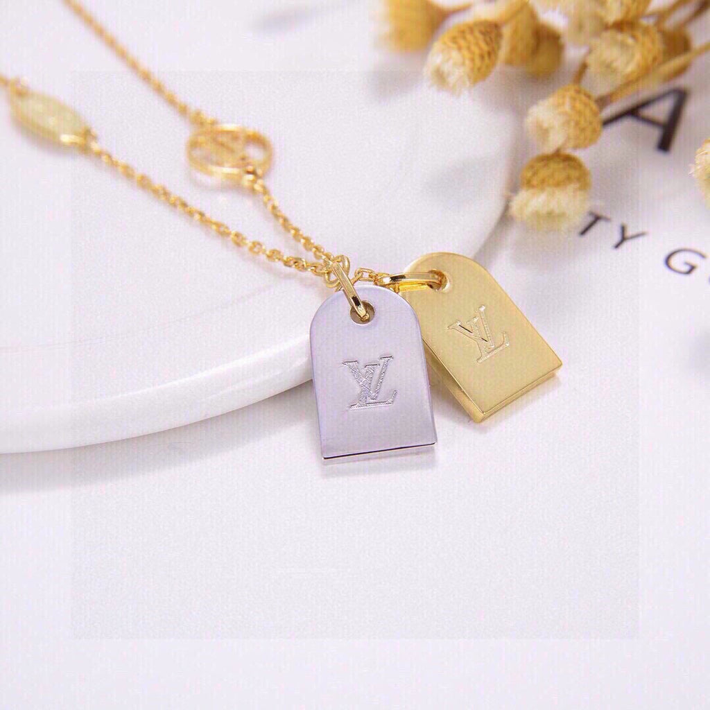 Louis Vuitton Two-Tone Double Tag Pendant Bracelet - album image 1