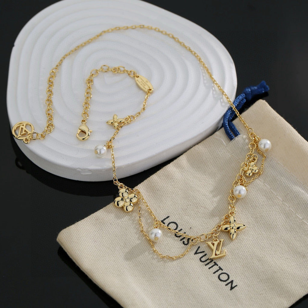 Louis Vuitton LV Letter Necklace - album image 7