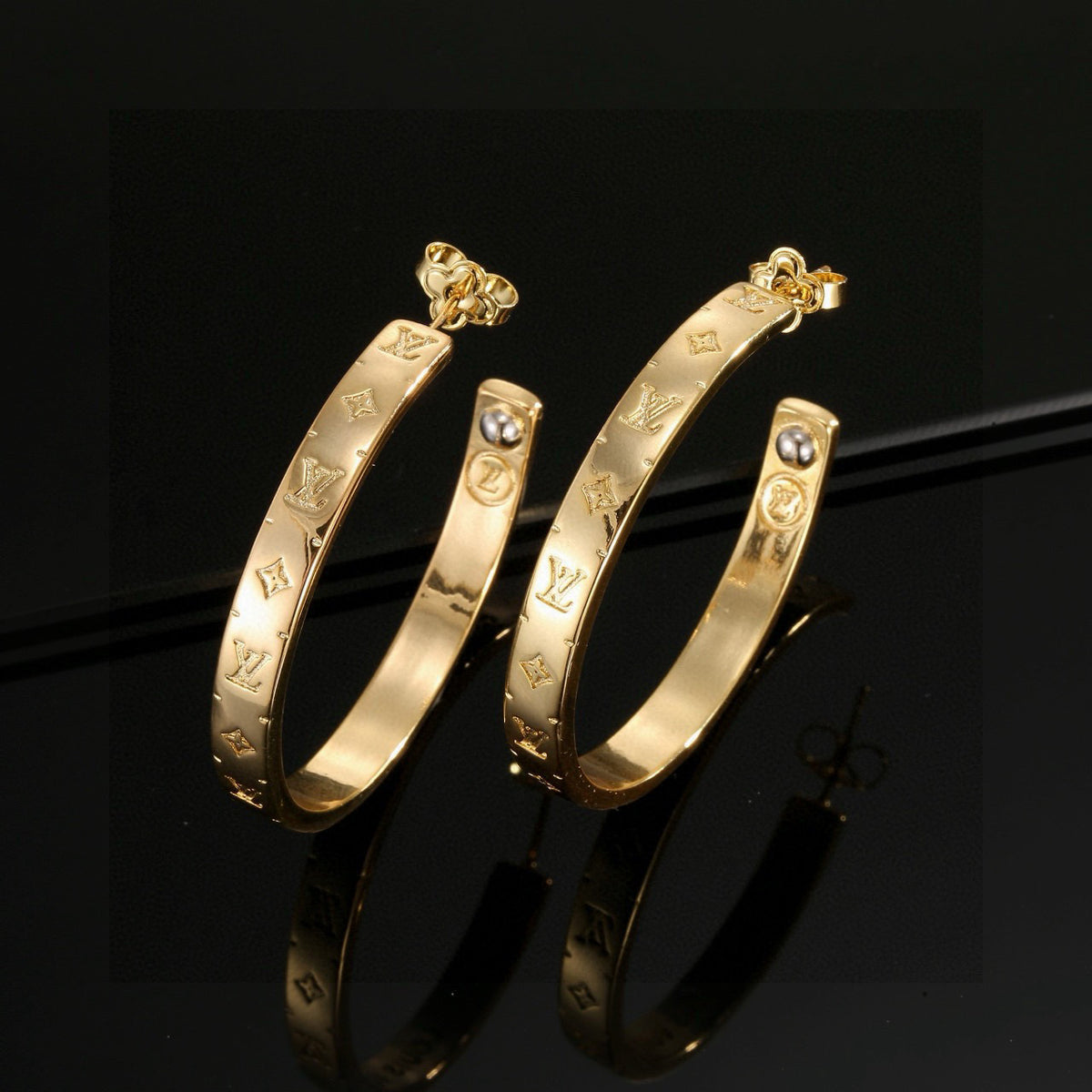 Louis Vuitton LV Letter Earrings - album image 4