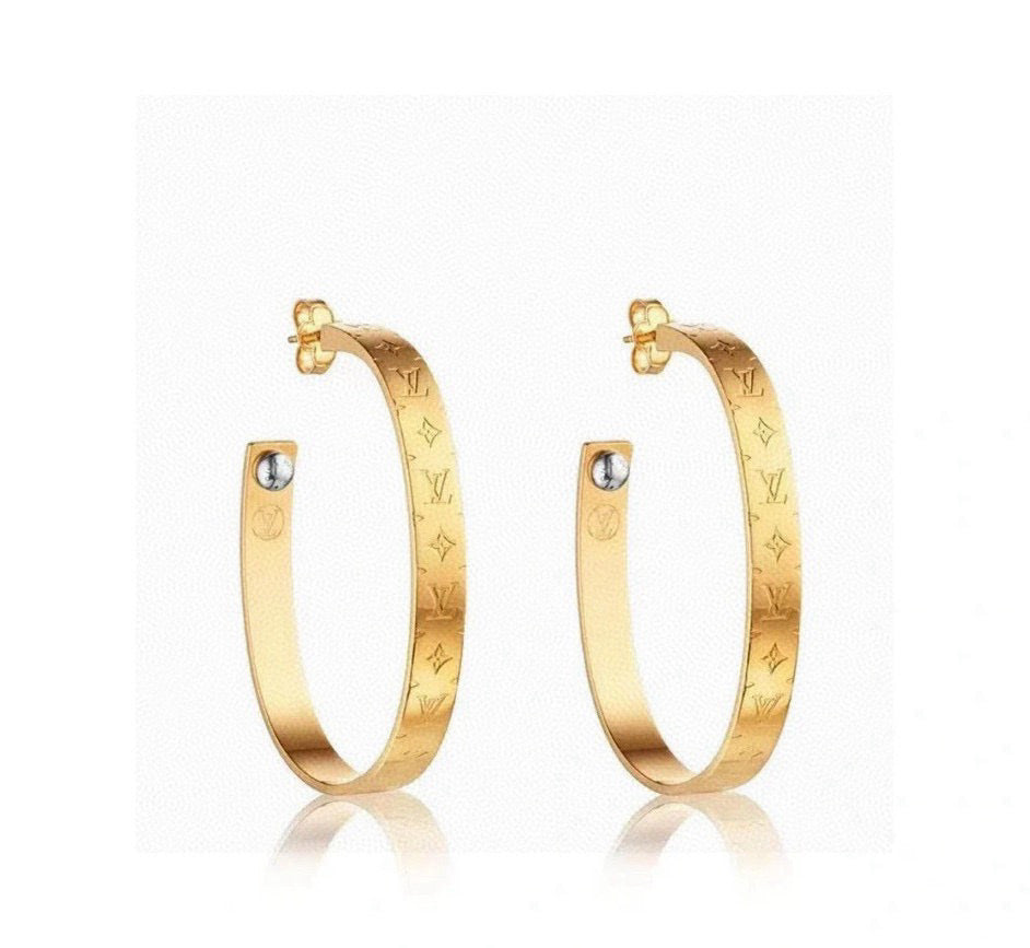 Louis Vuitton LV Letter Earrings - album image 1
