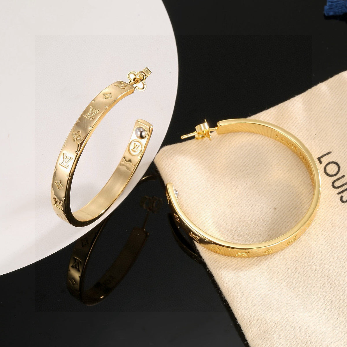 Louis Vuitton LV Letter Earrings - album image 5