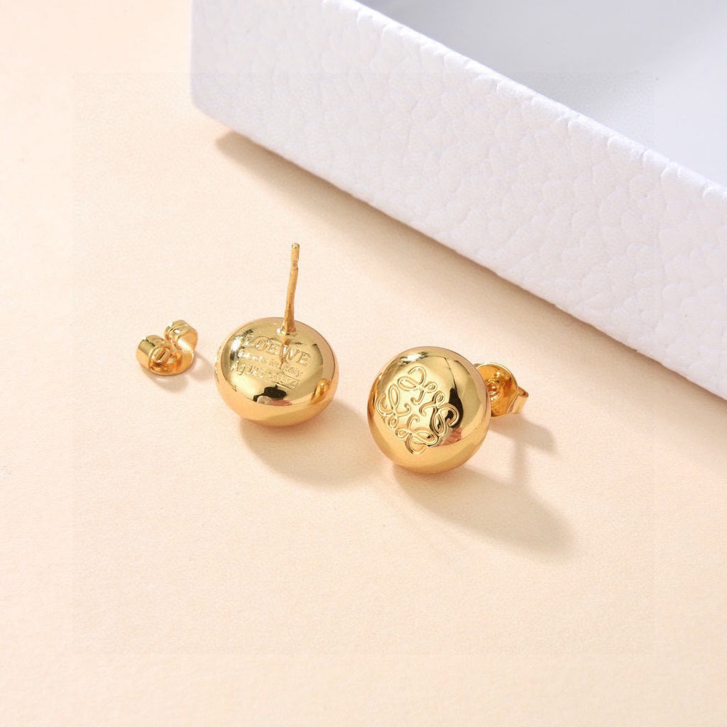 Loewe Rounded Pebble Stud Earrings - product image 2