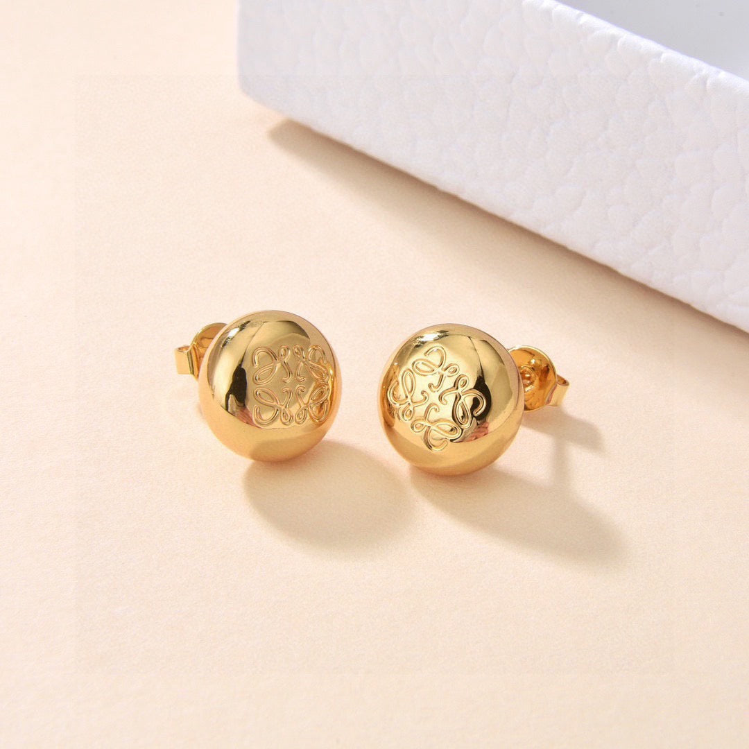 Loewe Rounded Pebble Stud Earrings - product image 3