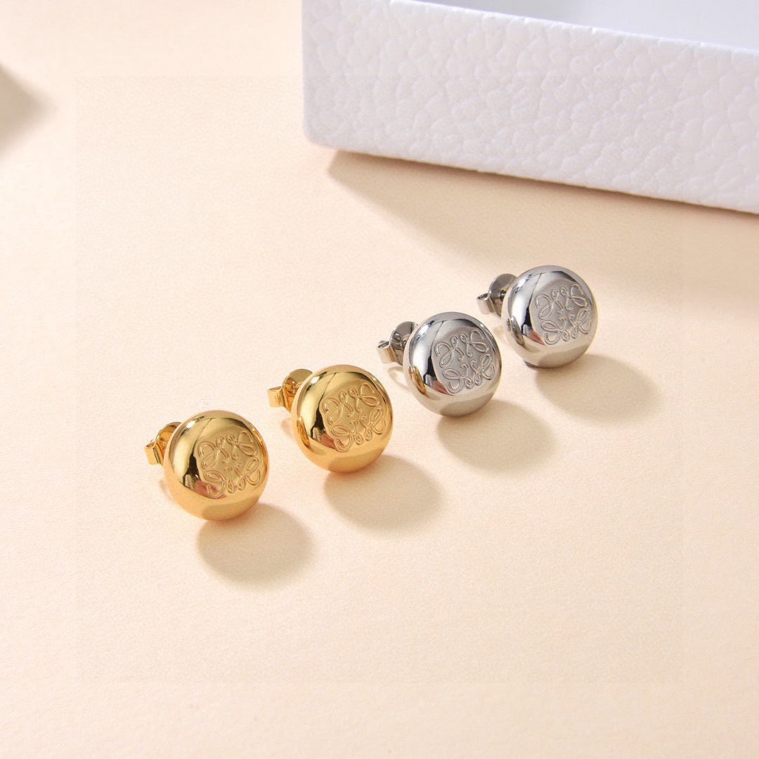 Loewe Rounded Pebble Stud Earrings - product image 1
