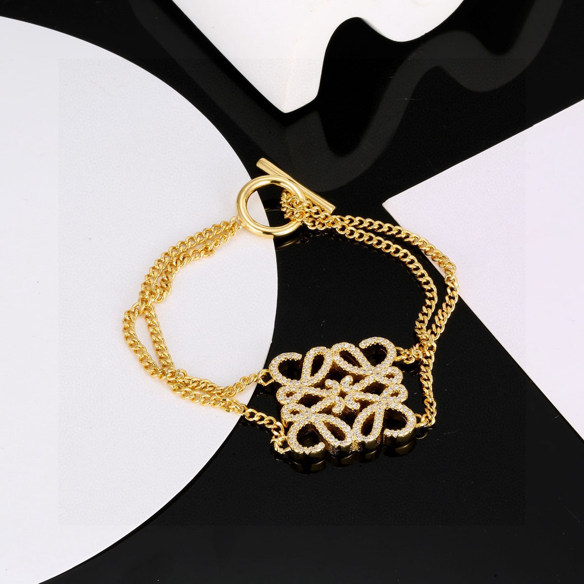 Loewe Gold-Tone Anagram Chain Bracelet - product image 5